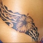 татуировки на бедрата за момичета - примери за готови татуировки на снимки 01022016 3