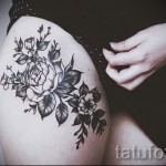 татуировки на бедрата за момичета - примери за готови татуировки на снимки 01022016 7