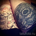 котва тазобедрена татуировка 4