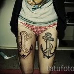 котва тазобедрена татуировка 5