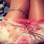 надписи за татуировки на бедрото - примери за готови татуировки на снимки 01022016 4