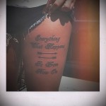 надписи за татуировки на бедрото - примери за готови татуировки на снимки 01022016 6