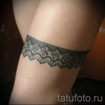 татуировка на бедрата жартиера 1