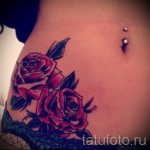 татуировка на роза на бедро - примери за готови татуировки на снимки 01022016 007