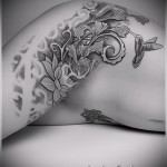 модел на татуировка на бедрото - примери за готови татуировки на снимки 01022016 2