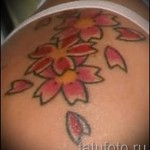 татуировка с цветя на бедрото - примери за готови татуировки на снимки 01022016 - 021