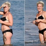 Татуировка на дракон на бедрото - примери за готови снимки на татуировка 01022016 4