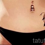 Татуировка Ловец на сънища на бедрото - примери за готови снимки на татуировка 01022016 1