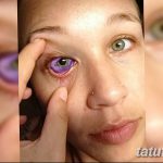 fotó Tetoválás a szemgolyón 2018.02.13 -tól №067 - Szemgolyó tetoválás -