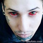 fotó Tetoválás a szemgolyón 2018.02.13 -tól №047 - Szemgolyó tetoválás -