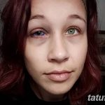 fotó Tetoválás a szemgolyón 2018.02.13 -tól №044 - Szemgolyó tetoválás -