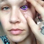 fotó Tetoválás a szemgolyón 2018.02.13 -tól №025 - Szemgolyó tetoválás -