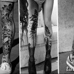 fotó Tetoválás a lábszáron 2018.06.15 -től №227 - Shin Tattoo -