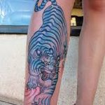 fotó Tetoválás az alsó lábszáron 2018.06.15 -től №112 - Shin Tattoo -