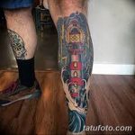 fotó Tetoválás a lábszáron 2018.06.15 -től №113 - Shin Tattoo -