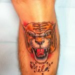 fotó Tetoválás a lábszáron 2018.06.15 -től № 117 - Shin Tattoo -