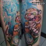 fotó Tetoválás a lábszáron 2018.06.15 -től №130 - Shin Tattoo -