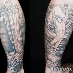 photo Tetoválás az alsó lábszáron 2018.06.15 -től №131 - Shin Tattoo -