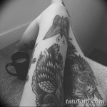 fotó Tetoválás a lábszáron 2018.06.15 -től №134 - Shin Tattoo -