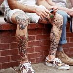 fotó Tetoválás a lábszáron 2018.06.15 -től №142 - Shin Tattoo -