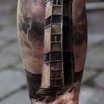 fotó Tetoválás a lábszáron 2018.06.15 -től №144 - Shin Tattoo -