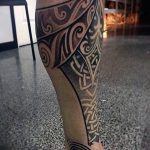 fotó Tetoválás az alsó lábszáron 2018.06.15 -től №154 - Shin Tattoo -