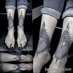 fotó Tetoválás az alsó lábszáron 2018.06.15 -től №164 - Shin Tattoo -