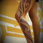 fotó Tetoválás az alsó lábszáron 2018.06.15 -től №166 - Shin Tattoo -