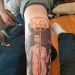 fotó Tetoválás a lábszáron 2018.06.15 -től №167 - Shin Tattoo -