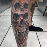 fotó Tetoválás a lábszáron 2018.06.15 -től №173 - Shin Tattoo -