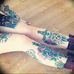 fotó Tetoválás a lábszáron 2018.06.15 -től №184 - Shin Tattoo -