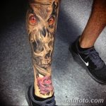 fotó Tetoválás a lábszáron 2018.06.15 -től №197 - Shin Tattoo -