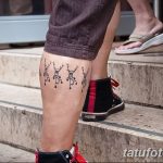 fotó Tetoválás a lábszáron 2018.06.15 -től №200 - Shin Tattoo -