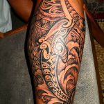 photo Tetoválás az alsó lábszáron 2018.06.15 -től №201 - Shin Tattoo -