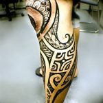 fotó Tetoválás az alsó lábszáron 2018.06.15 -től №215 - Shin Tattoo -