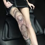 fotó Tetoválás az alsó lábszáron 2018.06.15 -től №219 - Shin Tattoo -