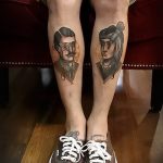 fotó Tetoválás az alsó lábszáron 2018.06.15 -től №221 - Shin Tattoo -