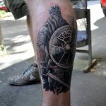 fotó Tetoválás a lábszáron 2018.06.15 -től №225 - Shin Tattoo -