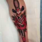 photo Tetoválás az alsó lábszáron 2018.06.15 -től №228 - Shin Tattoo -