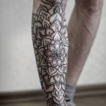 photo Tetoválás az alsó lábszáron 2018.06.15 -től №001 - Shin Tattoo -