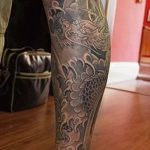 photo Tetoválás az alsó lábszáron 2018.06.15 -től №003 - Shin Tattoo -