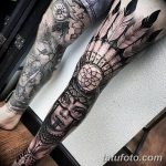 fotó Tetoválás a lábszáron 2018.06.15 -től №010 - Shin Tattoo -