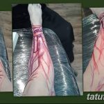 fotó Tetoválás az alsó lábszáron 2018.06.15 -től №015 - Shin Tattoo -