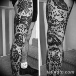 photo Tetoválás az alsó lábszáron 2018.06.15 -től №018 - Shin Tattoo -