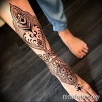fotó Tetoválás az alsó lábszáron 2018.06.15 -től №031 - Shin Tattoo -