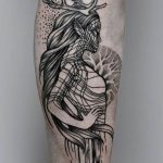 fotó Tetoválás az alsó lábszáron 2018.06.15 -től №032 - Shin Tattoo -