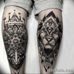 photo Tetoválás az alsó lábszáron 2018.06.15 -től №033 - Shin Tattoo -
