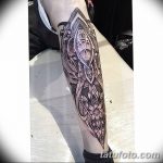 fotó Tetoválás a lábszáron 2018.06.15 -től №034 - Shin Tattoo -
