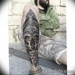 fotó Tetoválás a lábszáron 2018.06.15 -től №035 - Shin Tattoo -