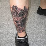 fotó Tetoválás a lábszáron 2018.06.15 -től №036 - Shin Tattoo -